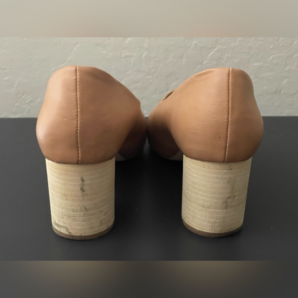 Urban outfitters round toe chunky heels sz 8 - Picture 2 of 10